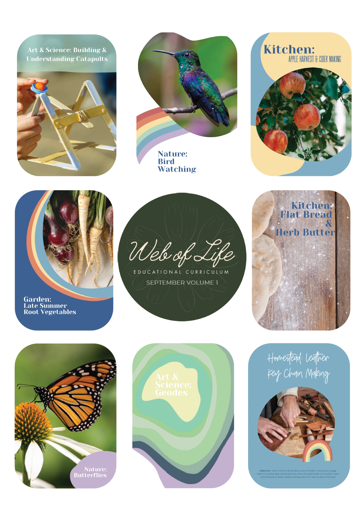 Web of Life Educational Curriculum September Vol 1