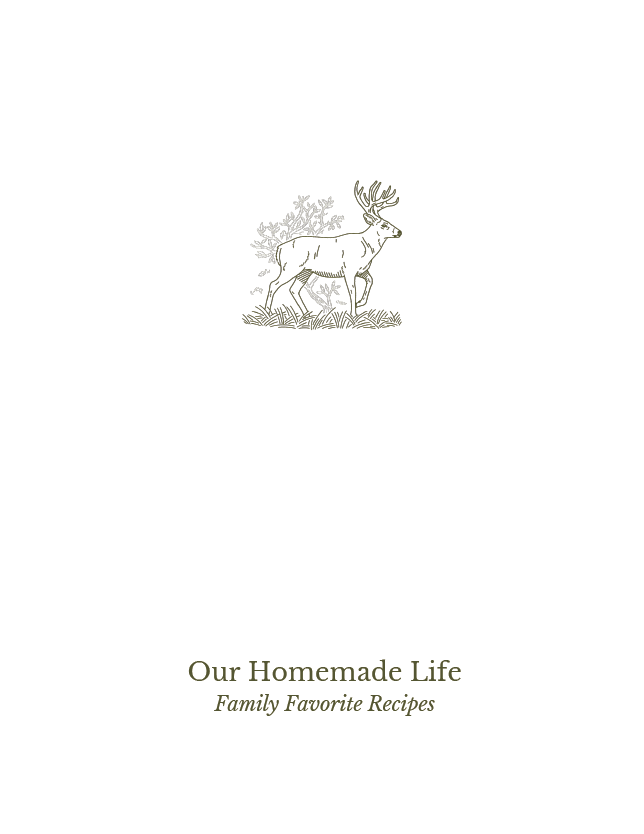 Our Homemade Life Family Favorite Recipes Notebook
