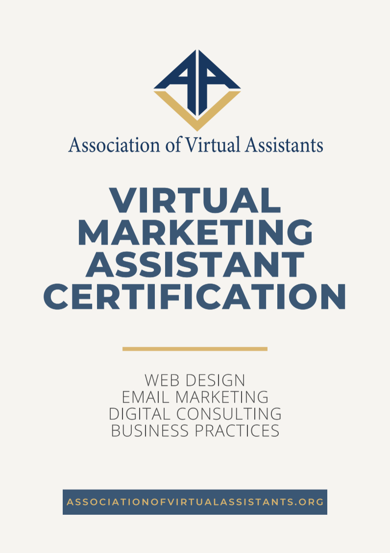 AVA Virtual Marketing Assistant Certification