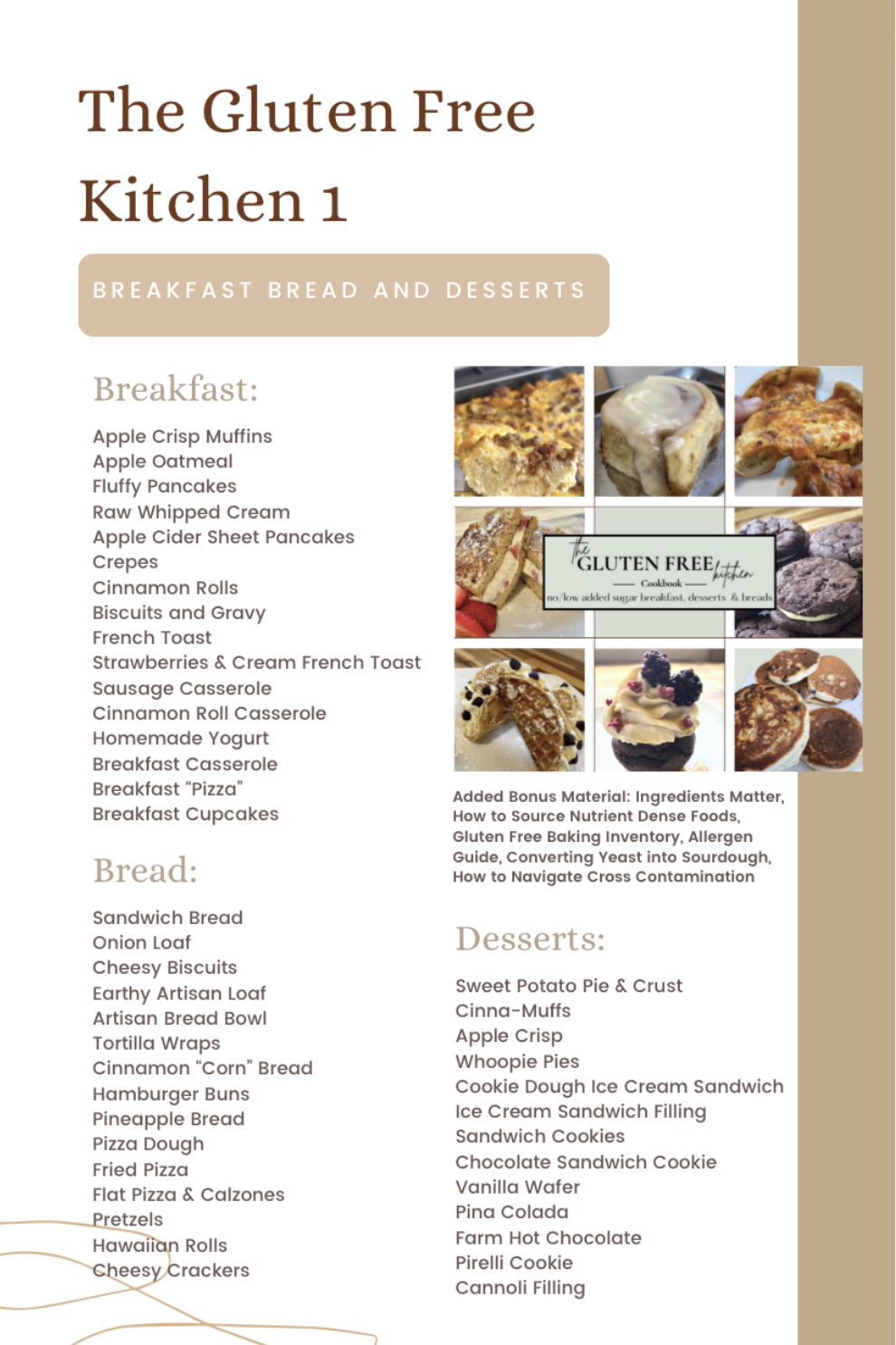 The Gluten Free Kitchen 1 - Printed