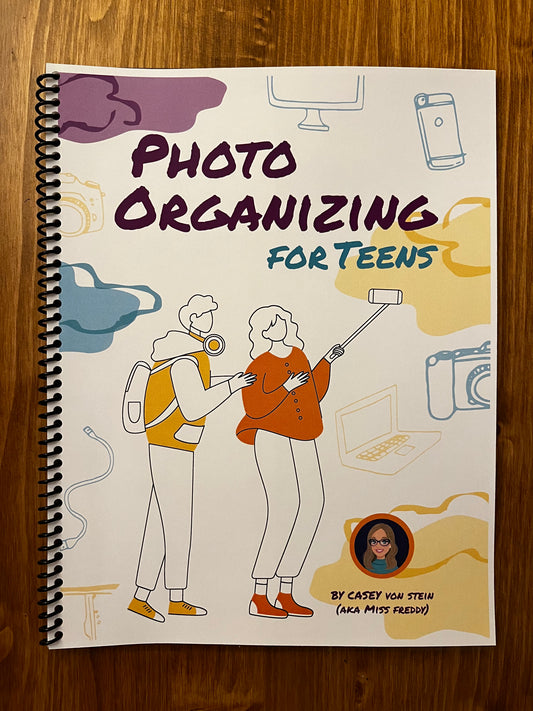 Photo Organizing for Teens