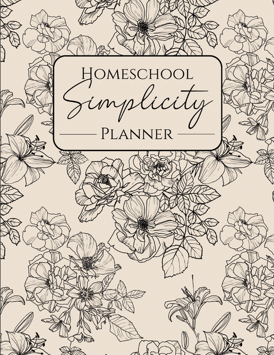 Homeschool Simplicity Planner