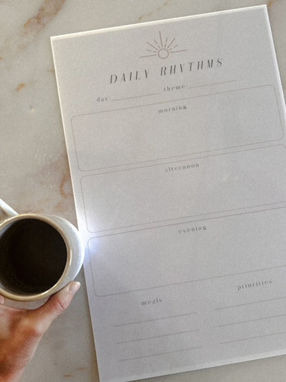 Daily Rhythms Poster